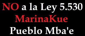 No a la ley Marina Kue