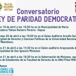 Conversatorio "Ley de paridad democrática" en San Ignacio, Misiones
