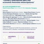 Seminario Internacional "Luchas y alternativas para una economía feminista emancipatoria"