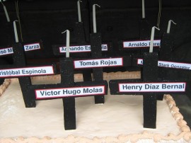nombres de las víctimas del Marzo Paraguayo