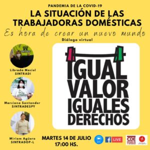 ¿Cómo viven la pandemia por Covid-19 las trabajadoras domésticas?