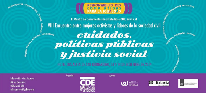  VIII Encuentro entre mujeres activistas y líderes de la sociedad civil "Ciudados, políticas públicas y justicia social"