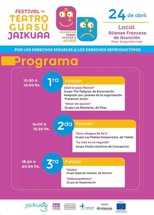 “Festival de Teatro Guasú JAIKUAA”