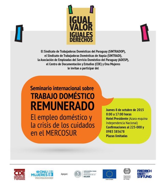 Seminario internacional sobre trabajo doméstico remunerado